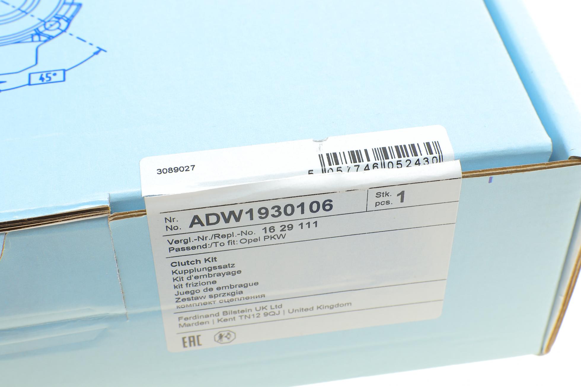 ADW1930106 BLUE PRINT